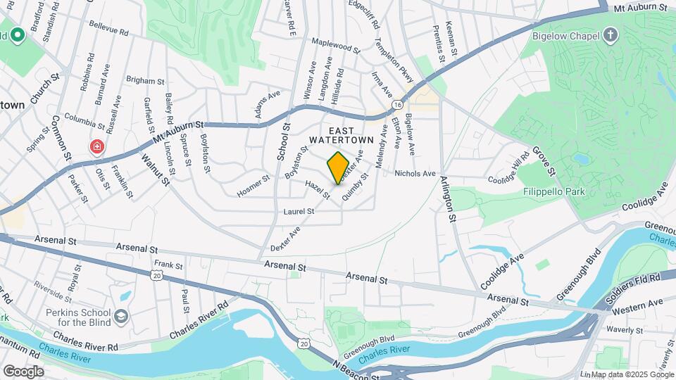 96 Dexter Ave-Unit -1 Map and Location Details