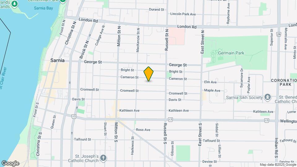 238 Cobden St Map and Location Details