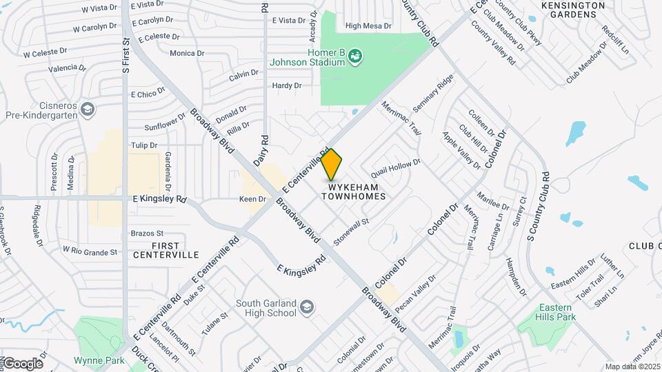 1001 Weston Dr Map and Location Details