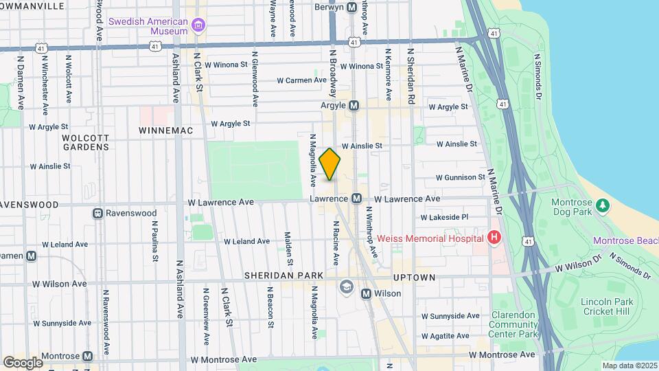 4818-4820 N Broadway St Map and Location Details