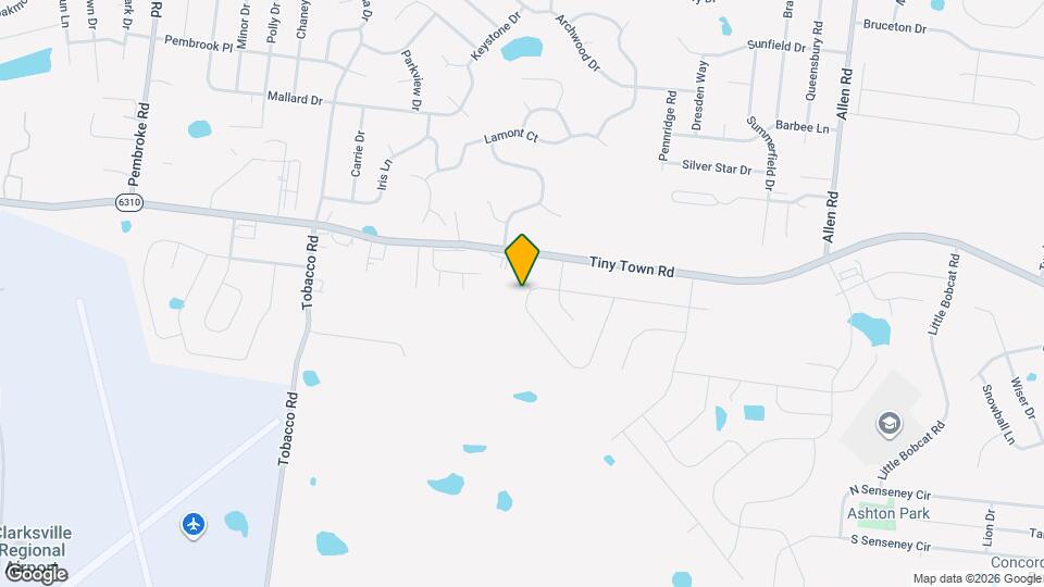 837 Princeton Cir Map and Location Details