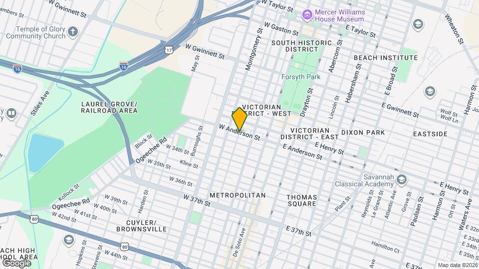 319 W 31st St Map and Location Details