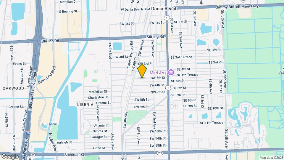 243 SW 5th St Map and Location Details