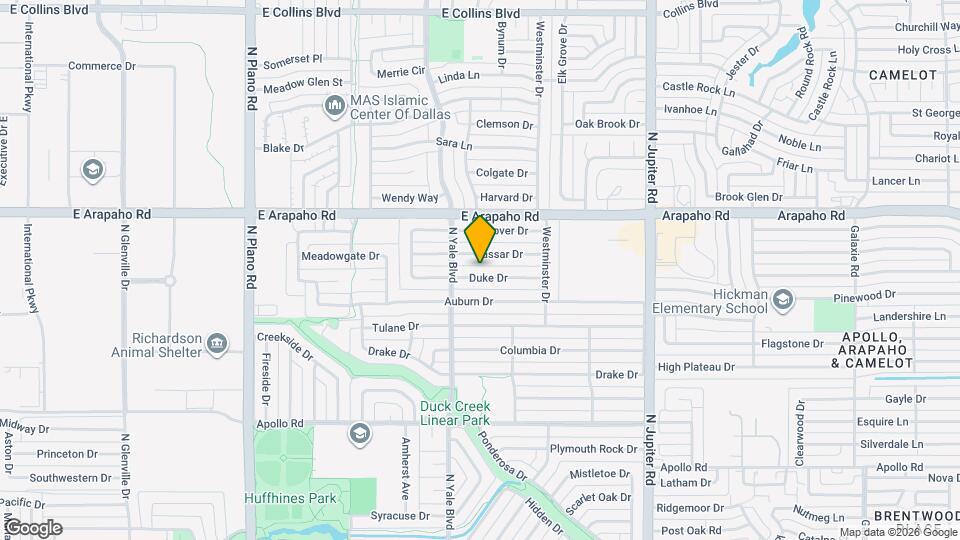 1809 Duke Dr Map and Location Details