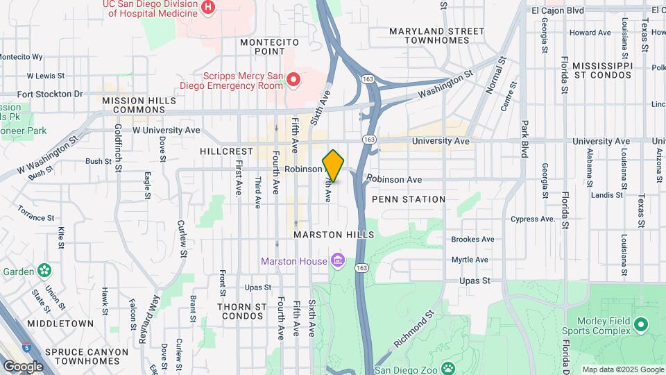 3745 7th Ave Map and Location Details