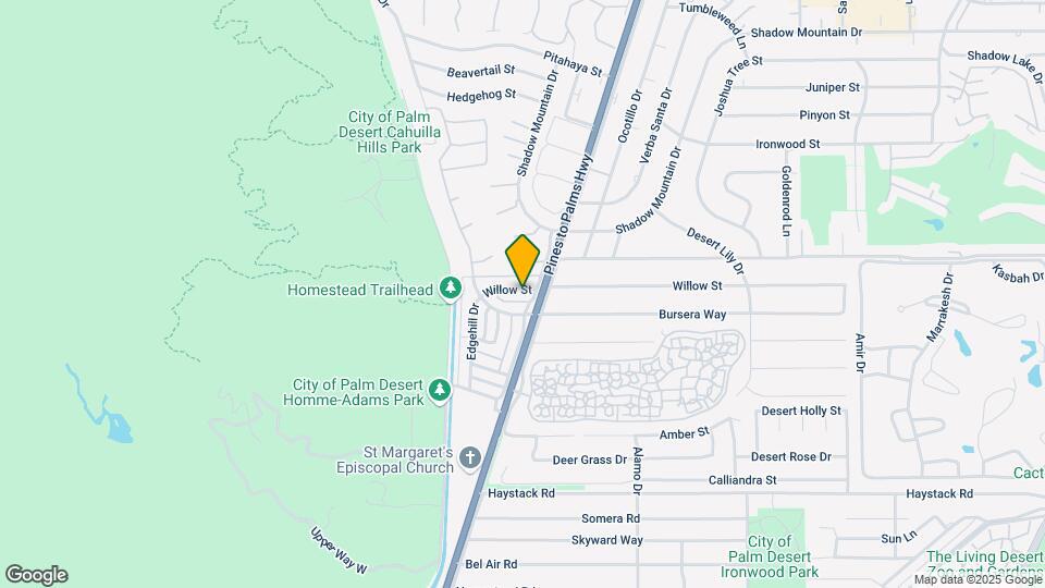 72745 Willow St Map and Location Details