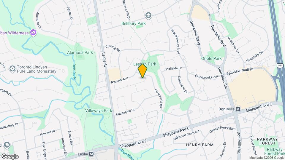 64 Grove Park Crescent Map and Location Details