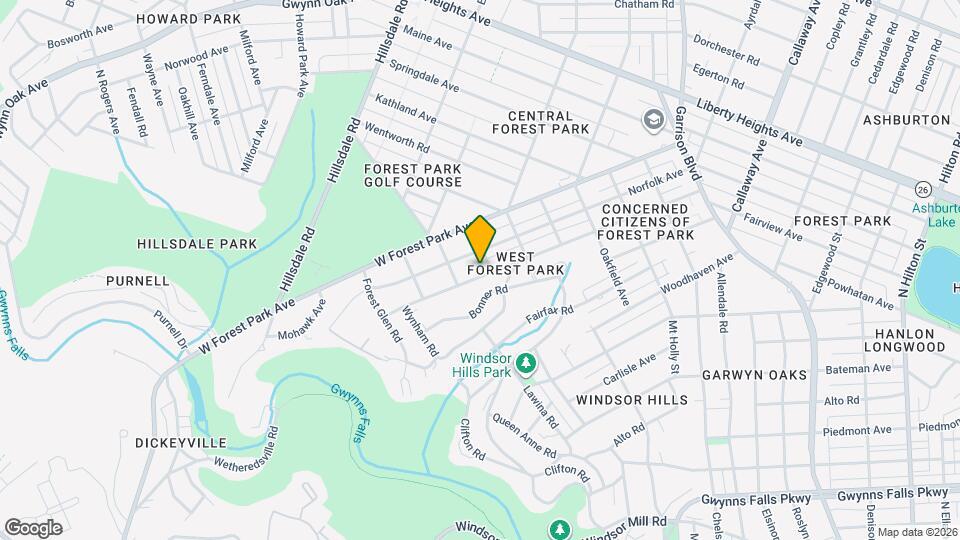 4402 Fairview Ave Mapa y Detalles de la Ubicación