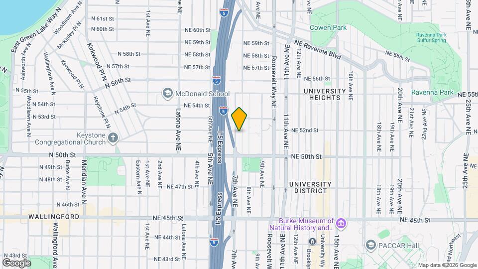 5042 7th Ave NE Map and Location Details