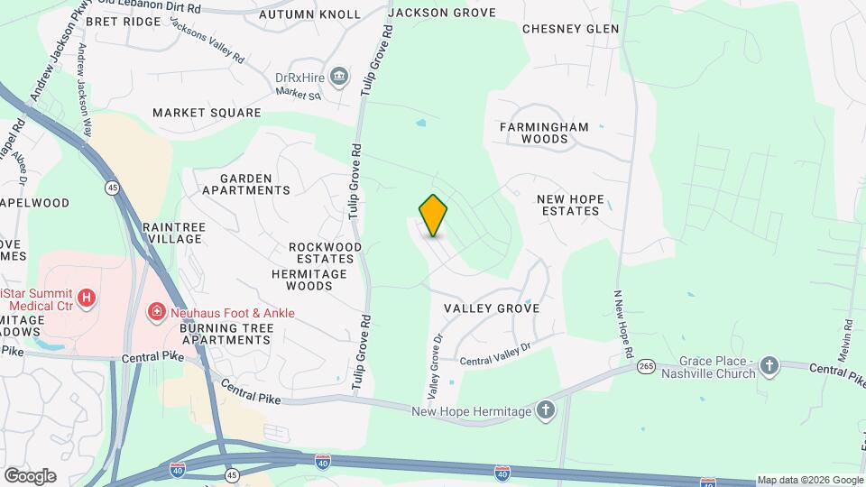 7416 Blue Gable Rd Map and Location Details