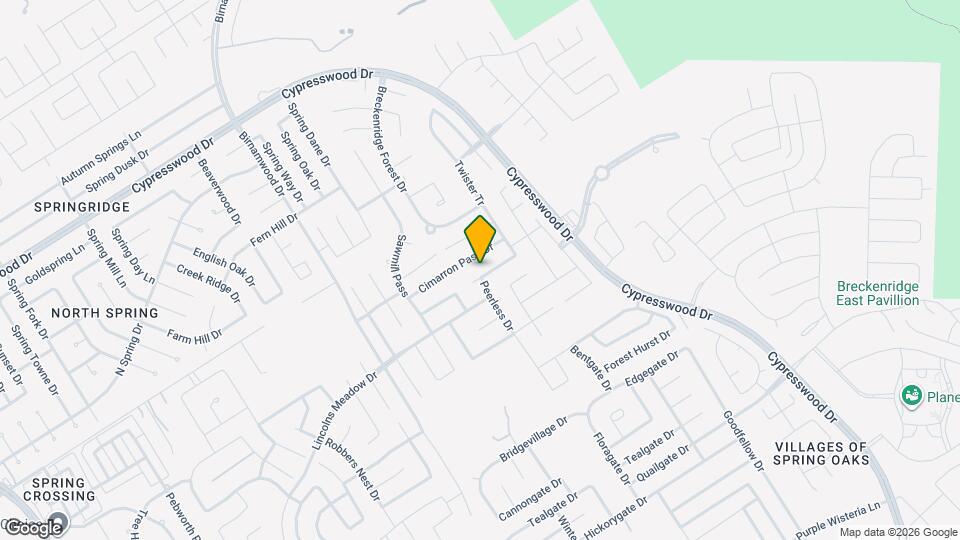 3119 Rendezvous Ct Map and Location Details