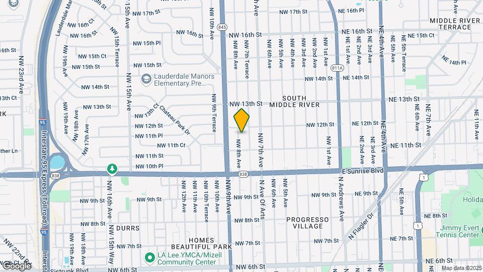 1126 NW 8th Ave Mapa y Detalles de la Ubicación