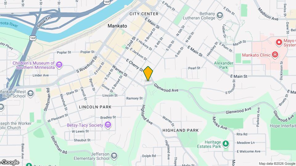 108 Glenwood Ave Mapa y Detalles de la Ubicación