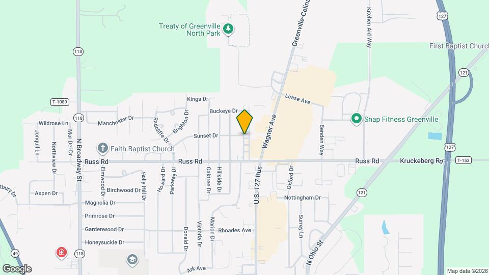 1359 Chippewa Dr Map and Location Details