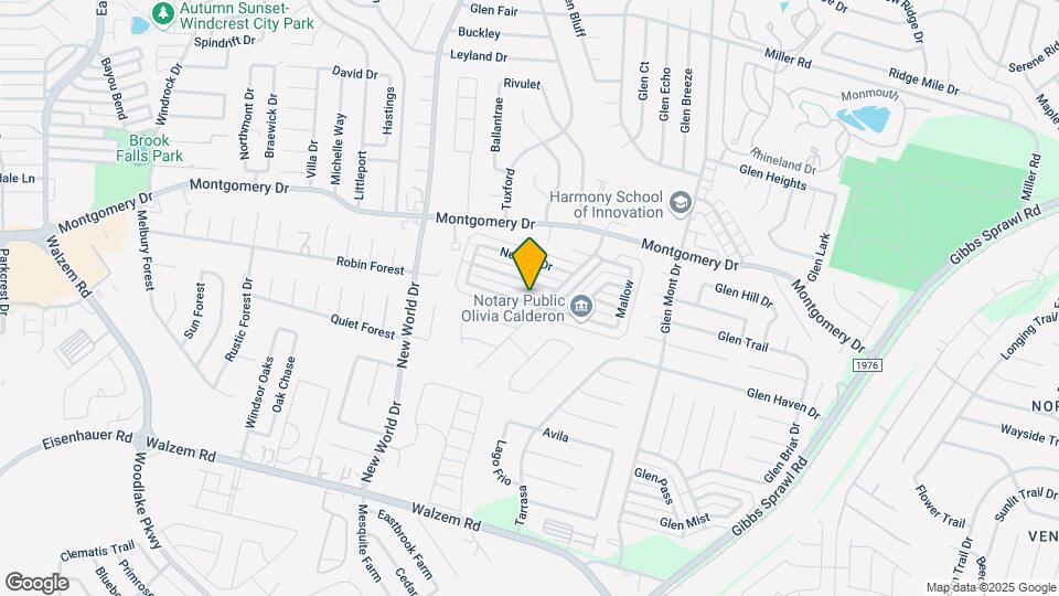 6919 Oldham Dr Map and Location Details
