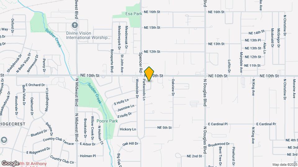 4013 Locust Dr Map and Location Details
