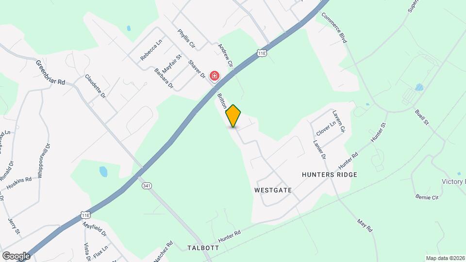 218 Britton Dr Map and Location Details