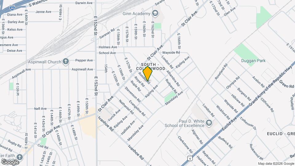 888 Rondel Rd Map and Location Details
