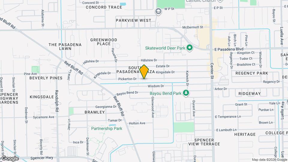 2314 Pickerton Dr Map and Location Details