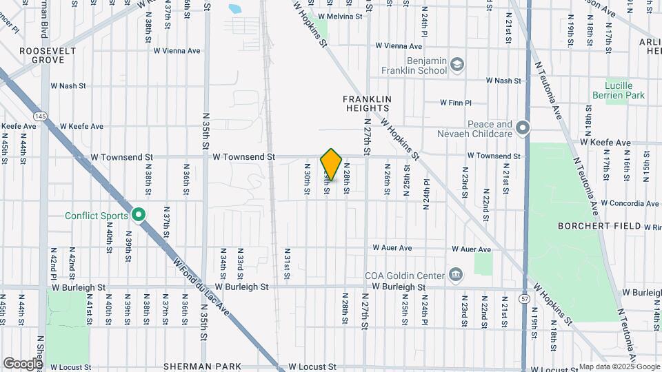 3326 N 29th St, Unit 3326 N 29th st Map and Location Details
