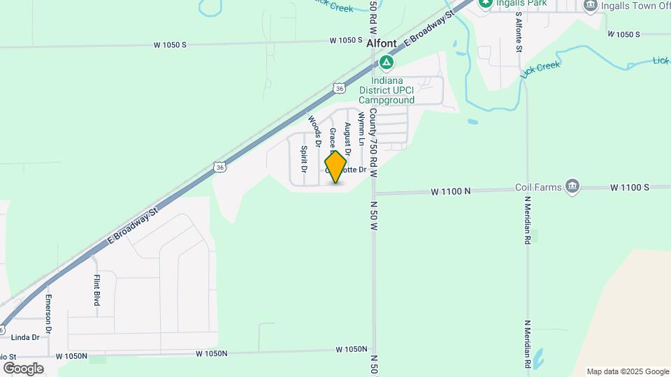 7621 Mansfield Way Map and Location Details
