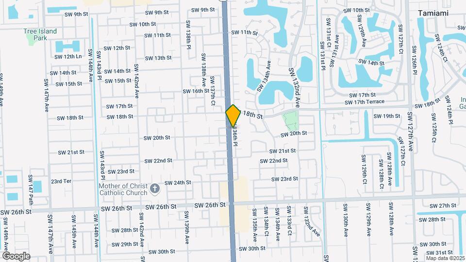 1936 SW 136th Pl Map and Location Details