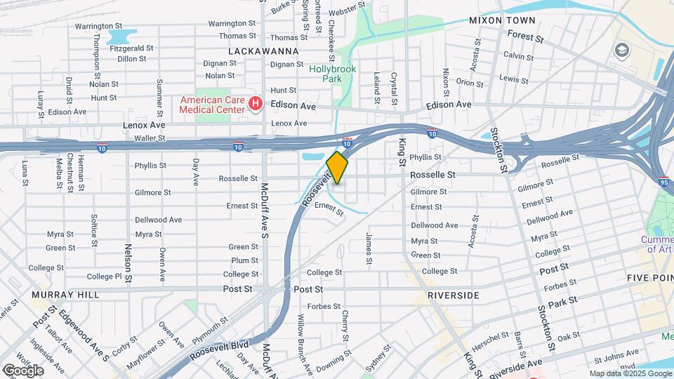 725 Cherokee St Map and Location Details