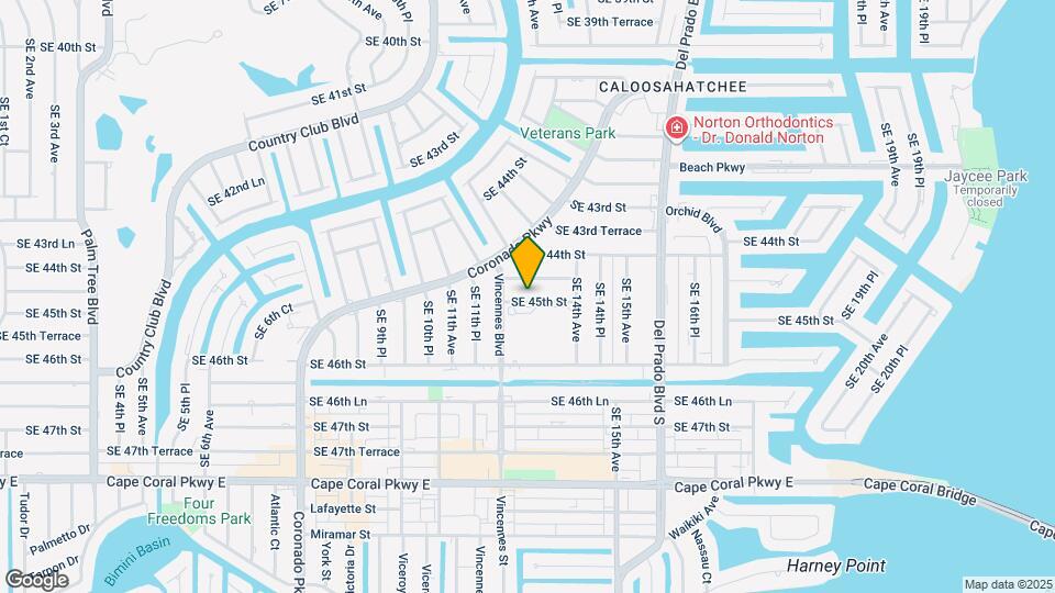 1315 SE 45th St Mapa y Detalles de la Ubicación