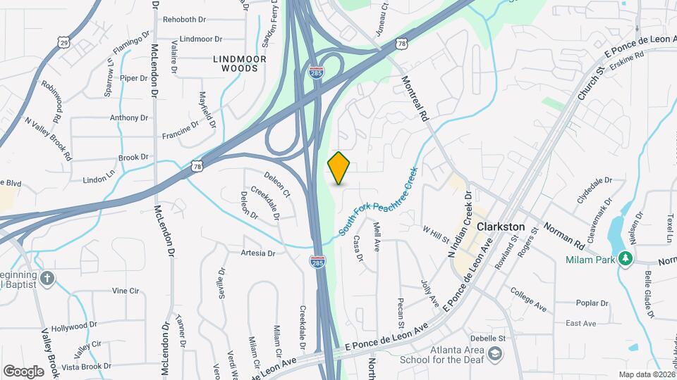 3438 Casa Woods Ln Map and Location Details