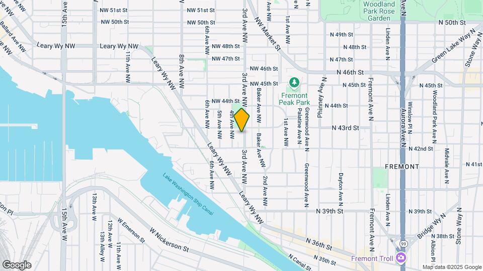 4223 3rd Avenue Northwest, Unit 4223 Map and Location Details