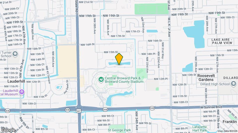 3507 NW 13th St Map and Location Details