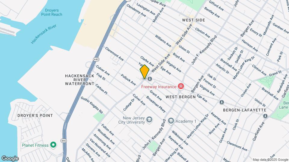 366 West Side Ave Mapa y Detalles de la Ubicación