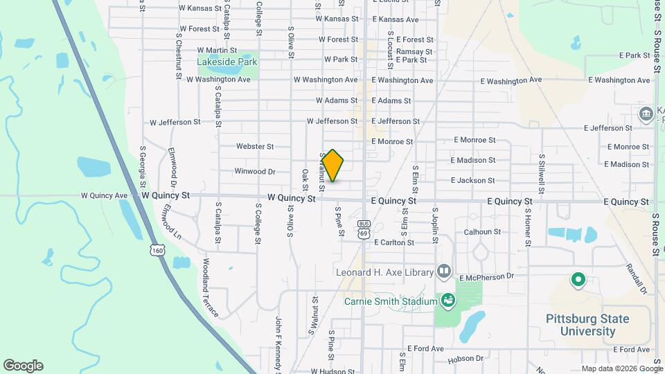 115 W Jackson St Map and Location Details