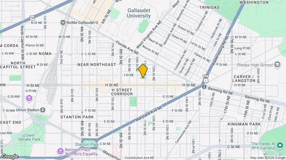 814 11th St NE, Unit Unit a Map and Location Details
