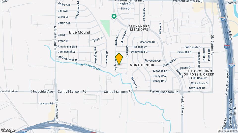 2113 Ingrid Ln Map and Location Details