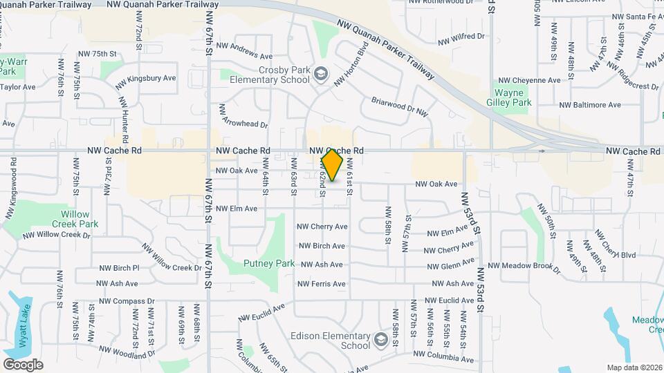 6111 NW Maple Ave Map and Location Details