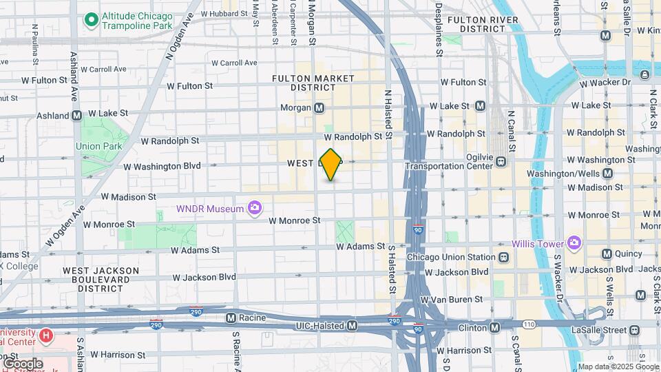 936 W Madison St Mapa y Detalles de la Ubicación