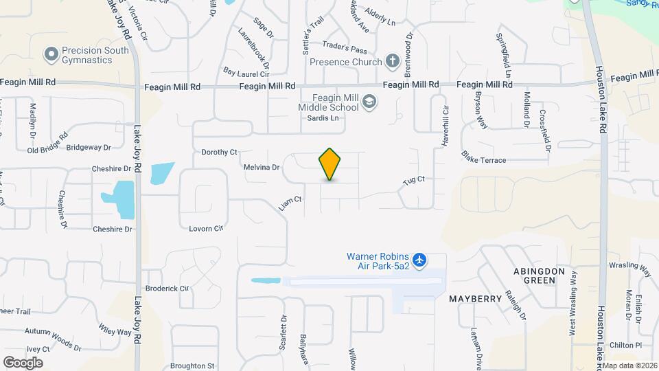 303 S Charity Ln Map and Location Details