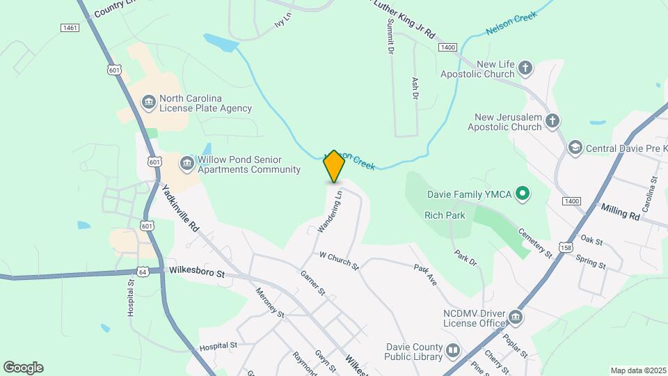 201 Wandering Ln Map and Location Details