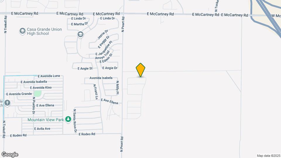 1557 E Caballero Dr Map and Location Details