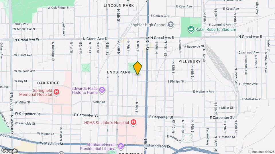 918 N 8th St Map and Location Details