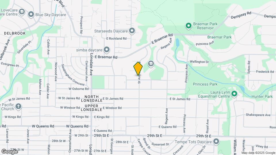 3507 St Andrews Ave Map and Location Details