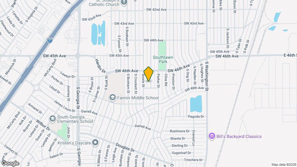 4618 S Travis St, Unit E210 Map and Location Details