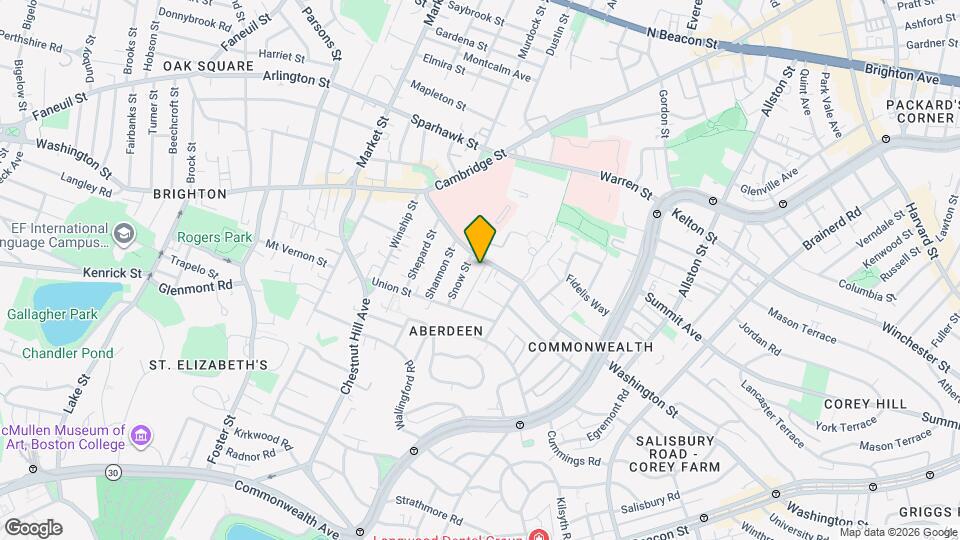 200 Washington St Map and Location Details