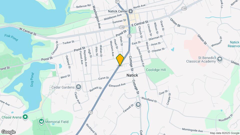 96 S Main St Map and Location Details