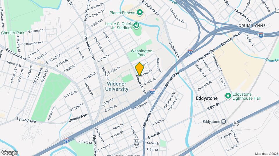 1415 Melrose Ave Mapa y Detalles de la Ubicación