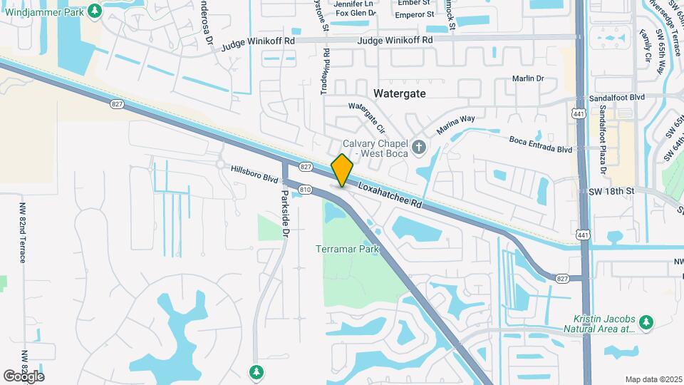 6802 NW 81st Ct Map and Location Details