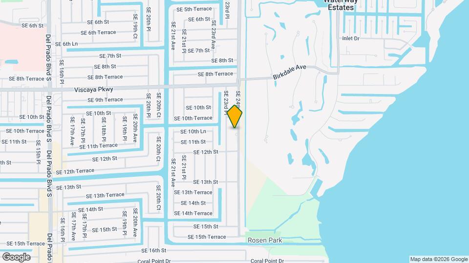 1018 SE 24th Ave Map and Location Details