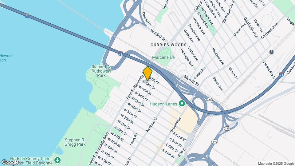 129 W 56th St Map and Location Details