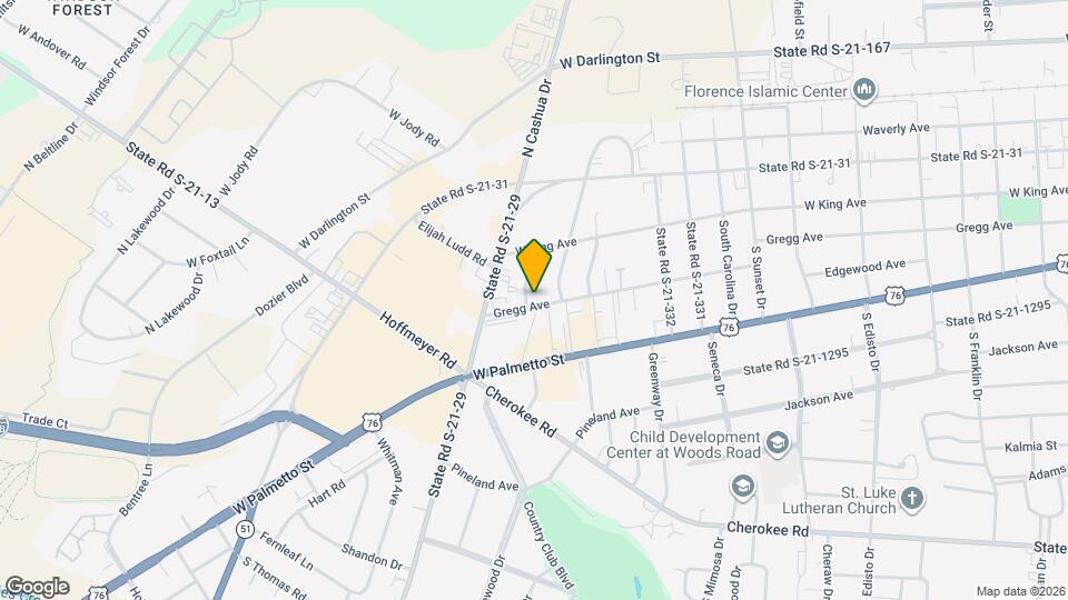 1763 Gregg Ave Mapa y Detalles de la Ubicación